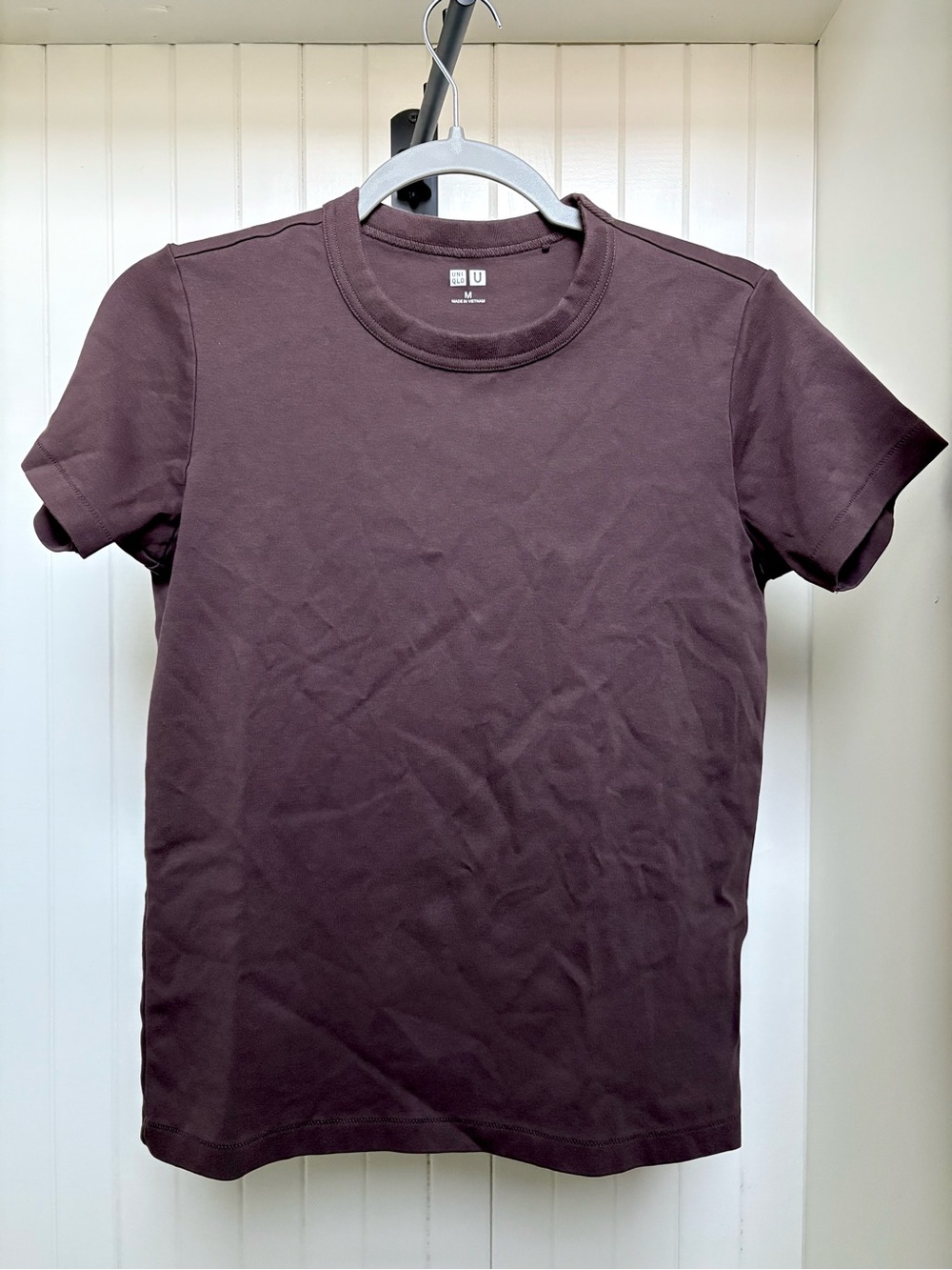 UNIQLO Crew Neck T-Shirt - Brown